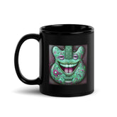 Crimson Canvas Black Glossy Mug - Beyond T-shirts